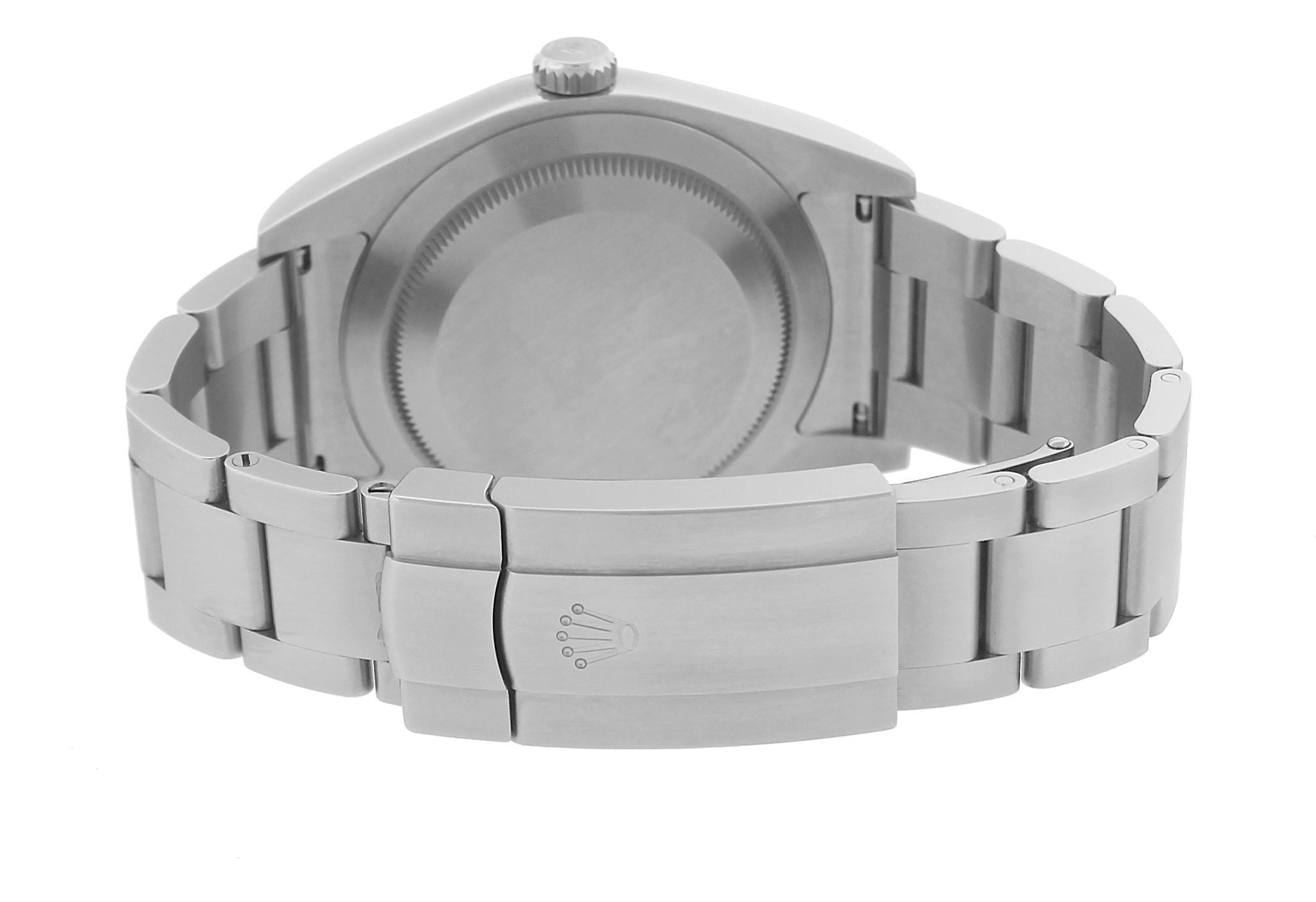 2019 MINT Rolex Oyster Perpetual 39mm Dark Rhodium Stainless Steel 114300 Watch
