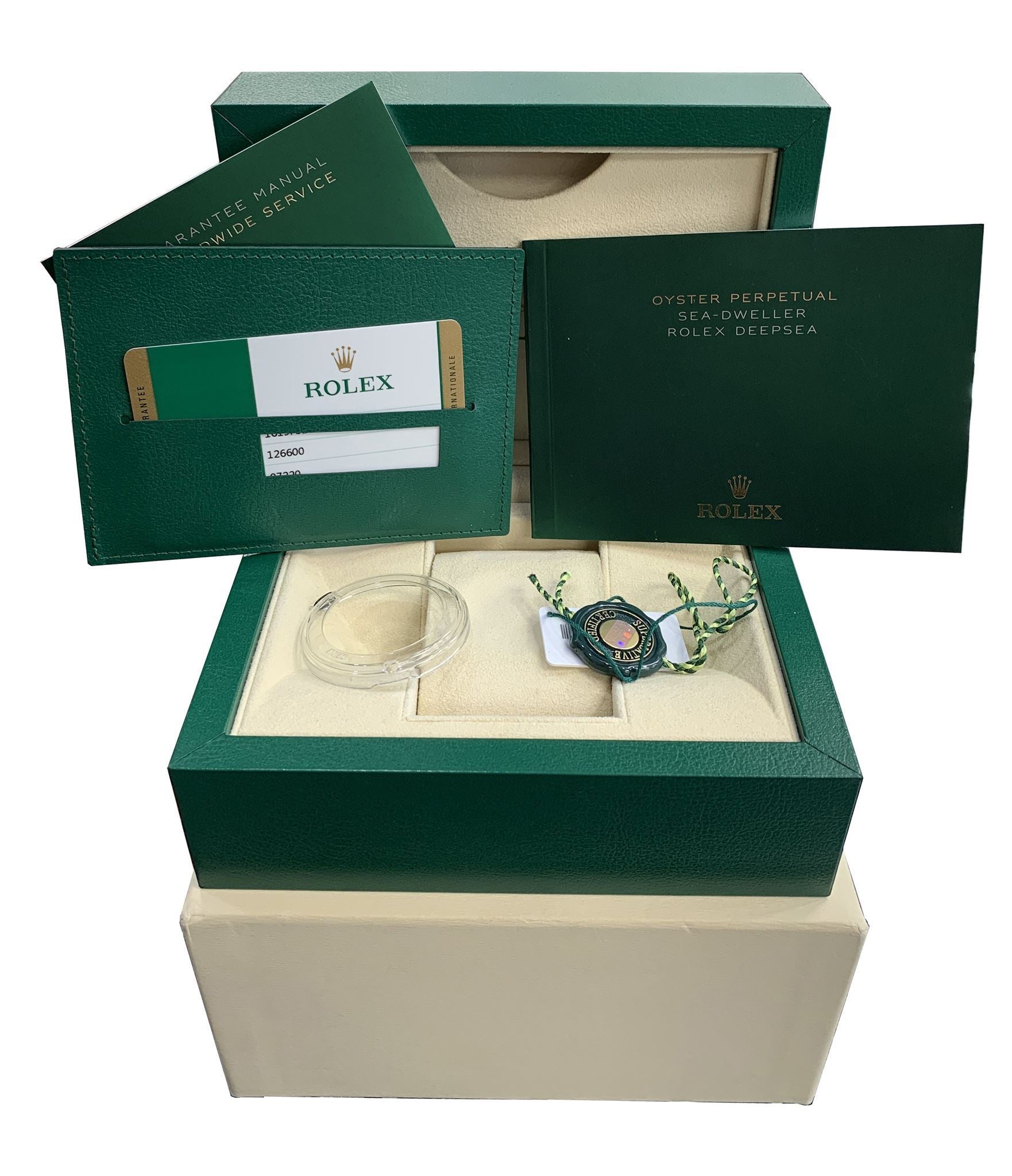 2018 MINT Rolex Milgauss Z-Blue Green Anniversary 40mm 116400 GV Stainless Watch