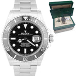 BRAND NEW DEC. 2021 Rolex Submariner Date 41mm Steel Black Watch 126610 LN