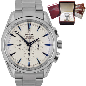 Omega Seamaster Aqua Terra XL Chronograph Steel Blue Watch 2512.30.00 2512.30