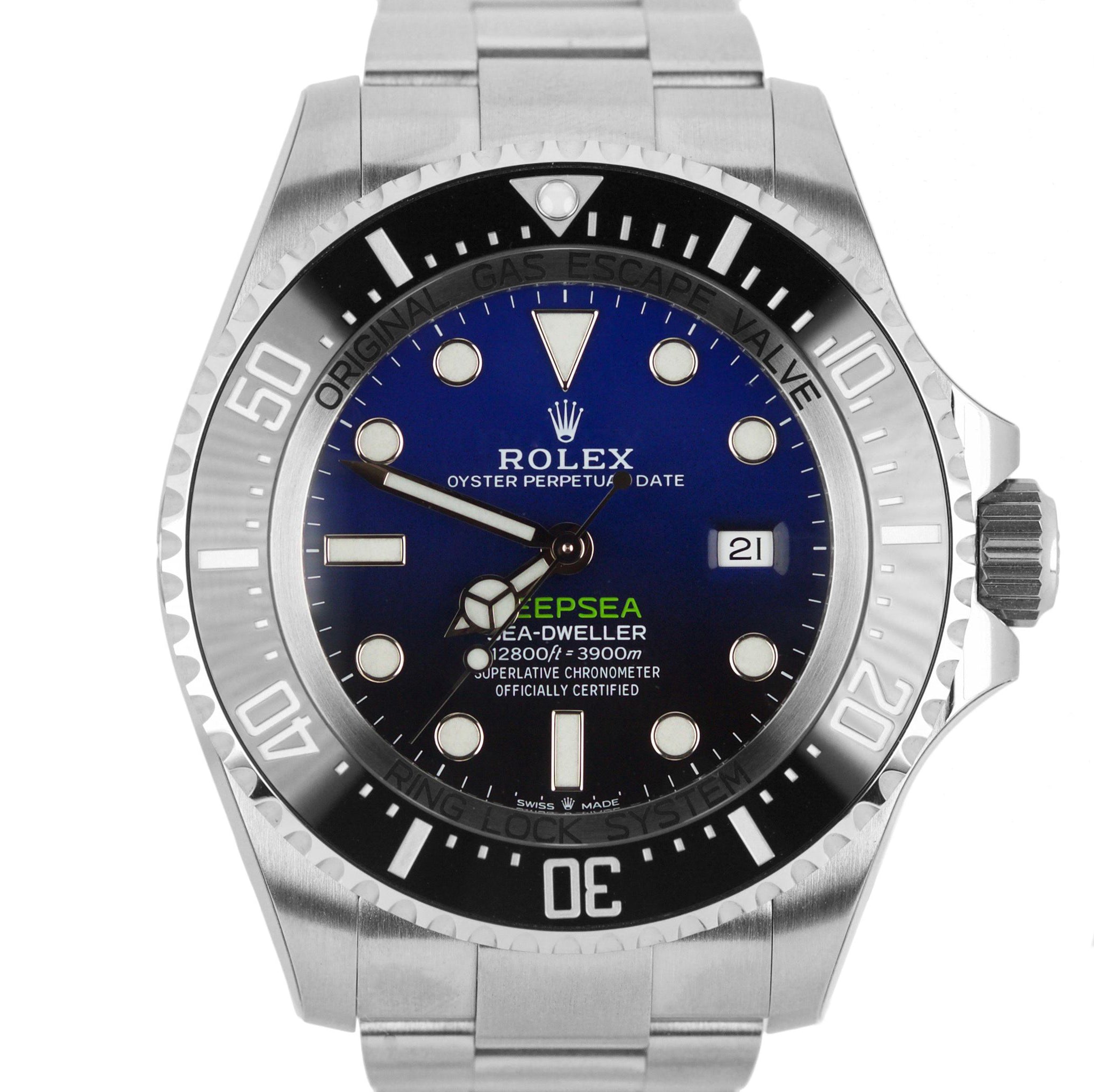 JUNE 2020 SEALED Rolex Sea-Dweller Deepsea 'James Cameron' Blue 126660 Watch