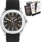 BRAND NEW 2020 Patek Philippe Aquanaut SS Black Jumbo 40mm Watch 5167 5167A-001