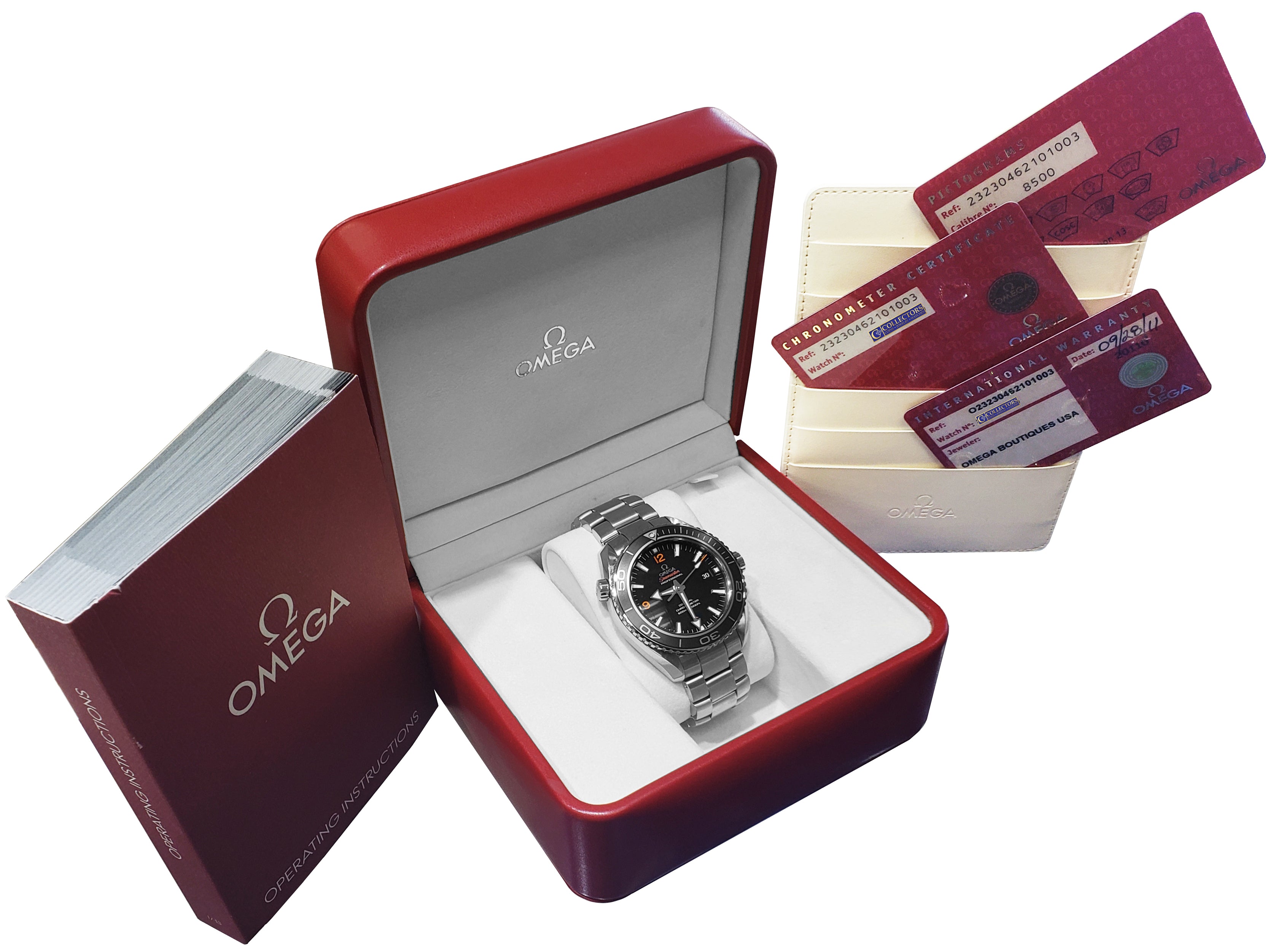 MINT Omega Seamaster Planet Ocean Black 45.5mm Co-Axial 600M 232.30.46.21.01.003