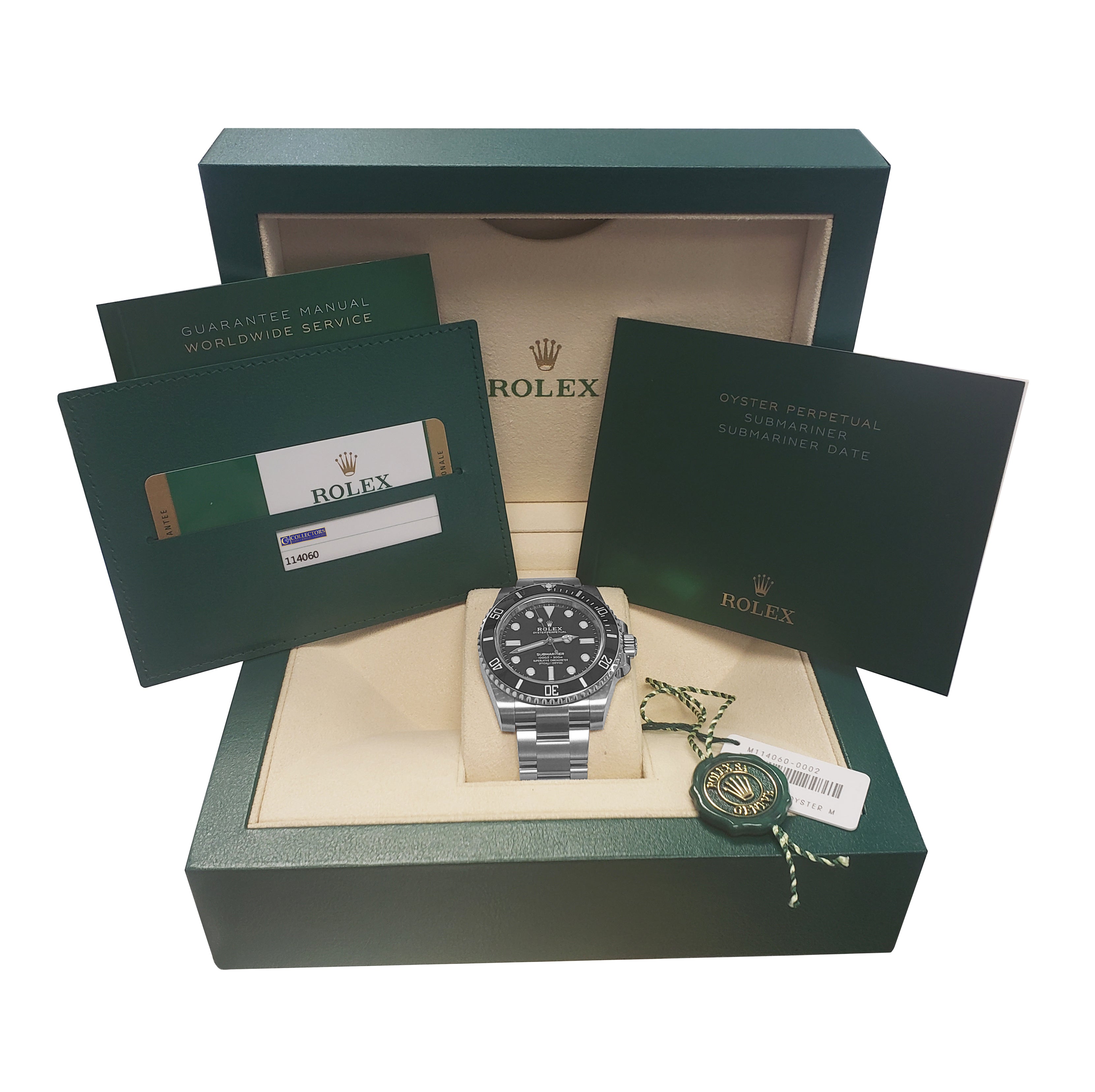 BRAND NEW MAY 2020 Rolex Submariner No-Date Stainless Steel 40mm Watch 114060