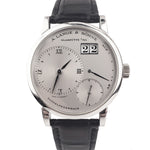 A. Lange & Söhne 'Kleine 1' Platinum Mechanical Silver Roman 36mm Watch 111.025