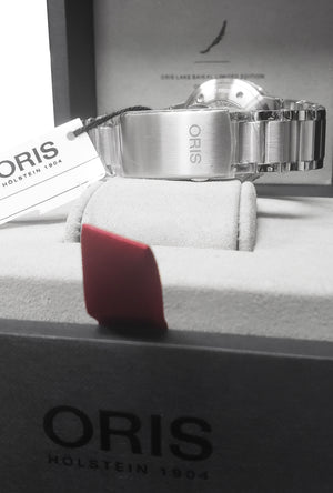 NEW Oris Aquis Date Lake Baikal Limited 43.5mm Stainless Watch 01 733 7730 4175