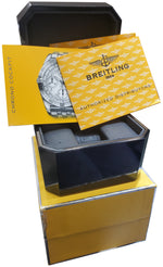 Breitling Chrono Cockpit 39mm Chronograph A13358 Black Diamond Stainless Watch