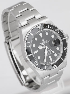 BRAND NEW MAY 2021 Rolex Submariner 41 Date Steel Black Ceramic Watch 126610 LN