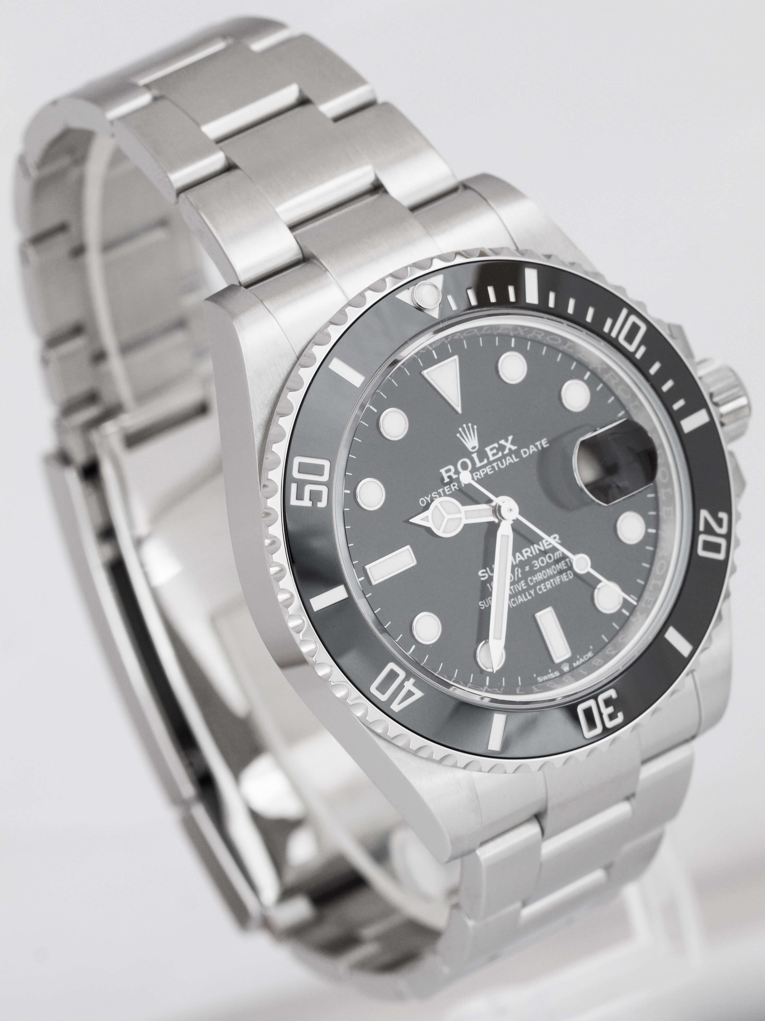 NEW MAY 2022 Rolex Submariner 41mm Date Steel Black Ceramic Watch 126610 LN
