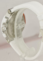 NEW Bvlgari Diagono 37mm Stainless White MOP Automatic Diamond Watch DG 37 SC CH