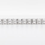 14k White Gold Diamond 47 Stone Tennis Bracelet 7.10ctw G-H SI1 7.00"