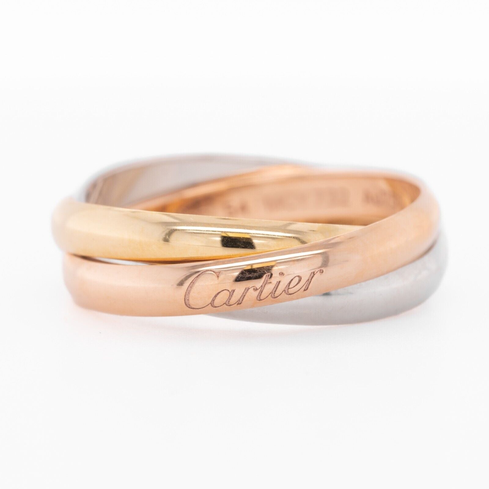 Timeless Love Knot Trio Ring • Sterling Silver Rolling Trinity Ring – Mikel  Grant Jewellery