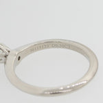 Tiffany & Co. Setting Platinum .30ctw Diamond Engagement Ring Box Papers
