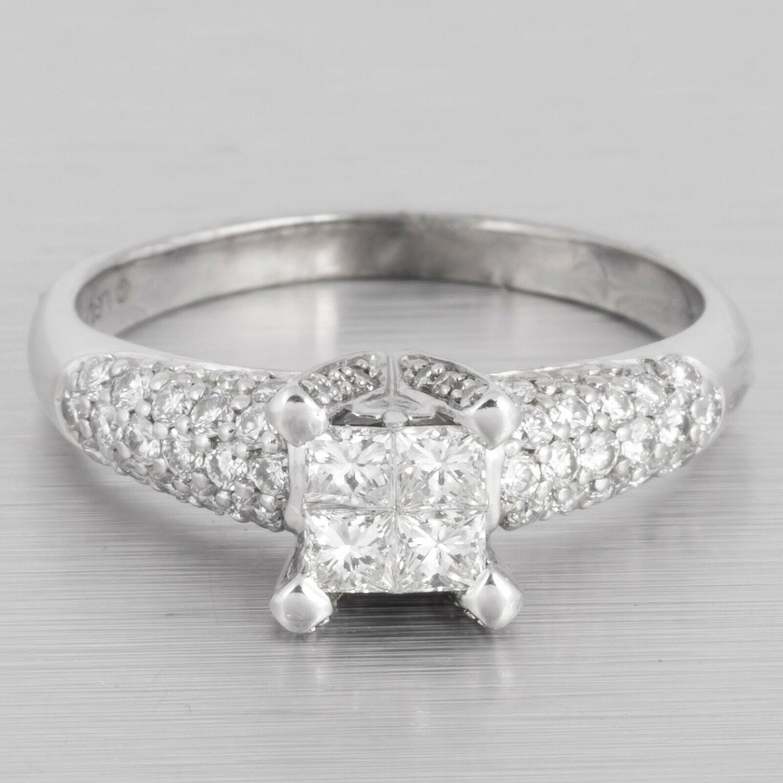 Four Zing Light Weight Diamond Ring – PalsaniJewels.com
