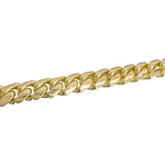 14k Yellow Gold Miami Cuban Link 11.40mm Bracelet 7.5" 82.2g w/ Box Clasp