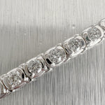 14k White Gold 42 Stone Diamond Tennis Bracelet 2.95ctw G SI1 7.00" 16.7g
