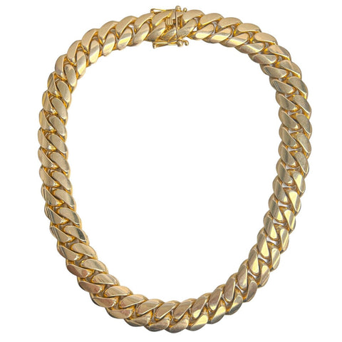 14k Yellow Gold Miami Cuban Link 23.5mm Chain Necklace 996.9g 26" HEAVY HUGE