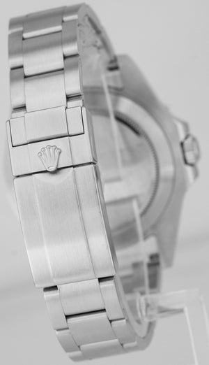 MINT Rolex Explorer II Black Orange Stainless GMT Date 42mm Watch 216570 B+P
