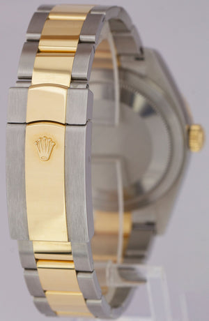 2020 MINT Rolex Sky-Dweller 18K Two-Tone Gold BLACK DIAL 42mm Watch 326933 B+P
