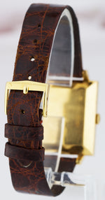 RARE 1966 Patek Philippe Gondolo Yellow Gold 30mm Square Automatic Watch 3485