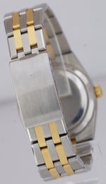 Vintage 1986 Rolex Oysterquartz DateJust Two-Tone Yellow Gold Integral 17013