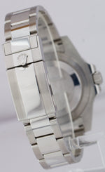 MINT Rolex GMT-Master II Stainless Steel Black 40mm Ceramic Watch 116710 LN