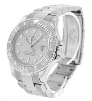 2005 Rolex Yacht-Master 16622 Stainless Steel Platinum Rolesium 40mm Date Watch
