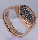 MINT 2020 Rolex GMT-Master II Root Beer 18K Rose Gold 40mm 126715 CHNR Watch