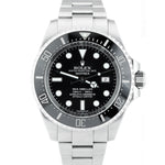 2016 UNPOLISHED Rolex Sea-Dweller Deepsea Stainless 44mm Black Dive Watch 116660