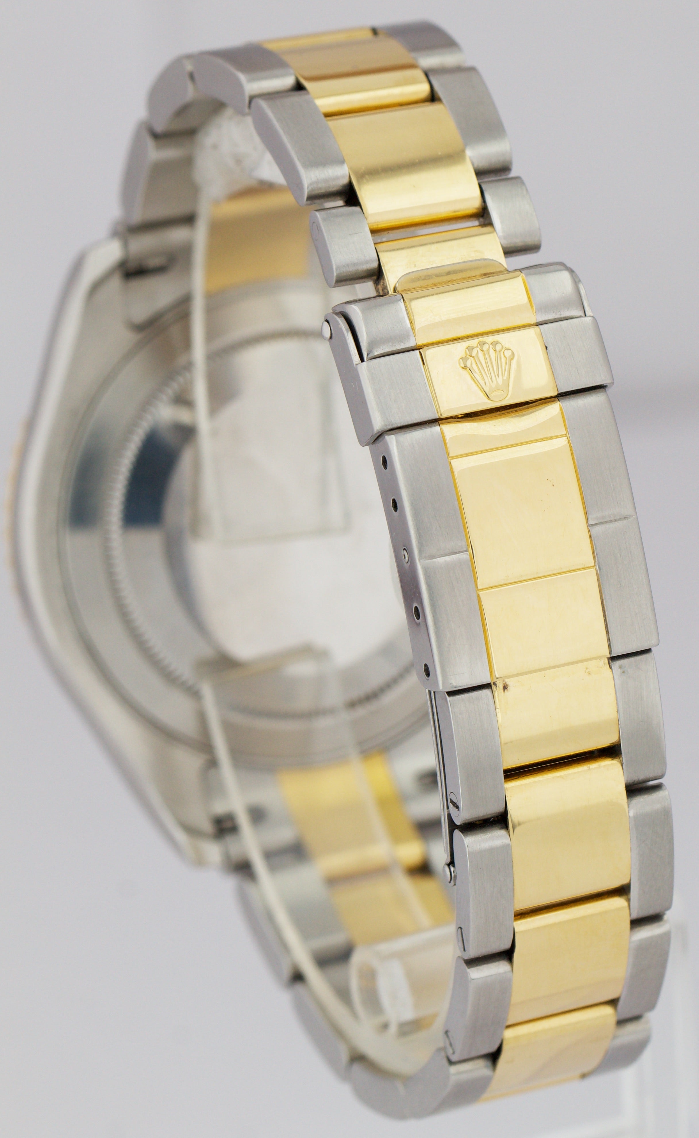 REHAUT MINT Rolex Yacht-Master 40mm 18K Two-Tone Steel Gold White Watch 16623