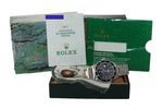 PAPERS TRITIUM DIAL Rolex Submariner Date 16610 Steel Black 40mm Watch Box