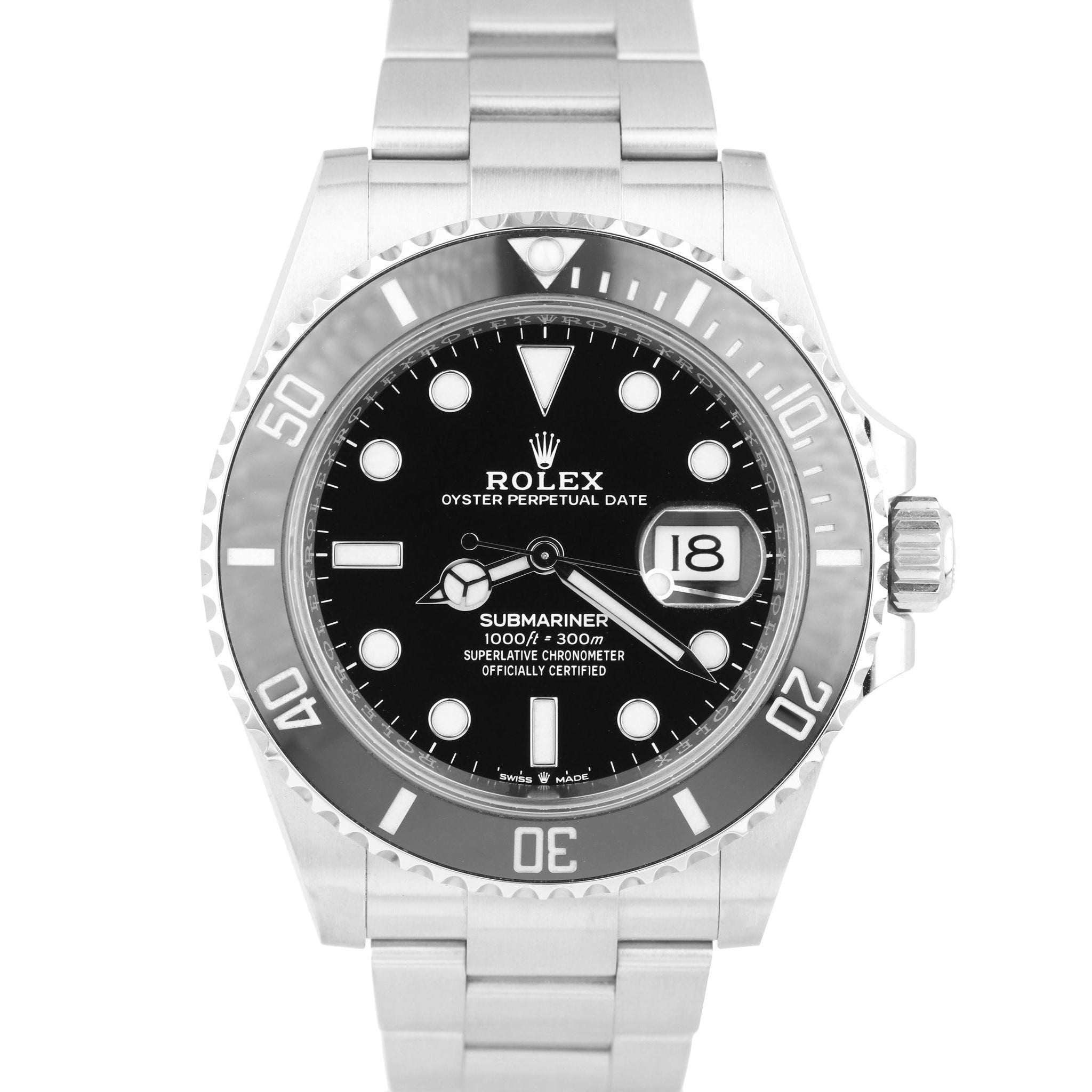 Rolex Submariner Date 41mm Stainless Steel Oyster 126610LN 2023