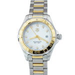 Ladies TAG Heuer Aquaracer Two-Tone 18K Gold Stainless 27mm WAY1451.BD0922 Watch