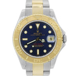1999 Ladies Rolex Yacht-Master 68623 A 35mm 18K Two Tone Gold Steel Swiss Watch