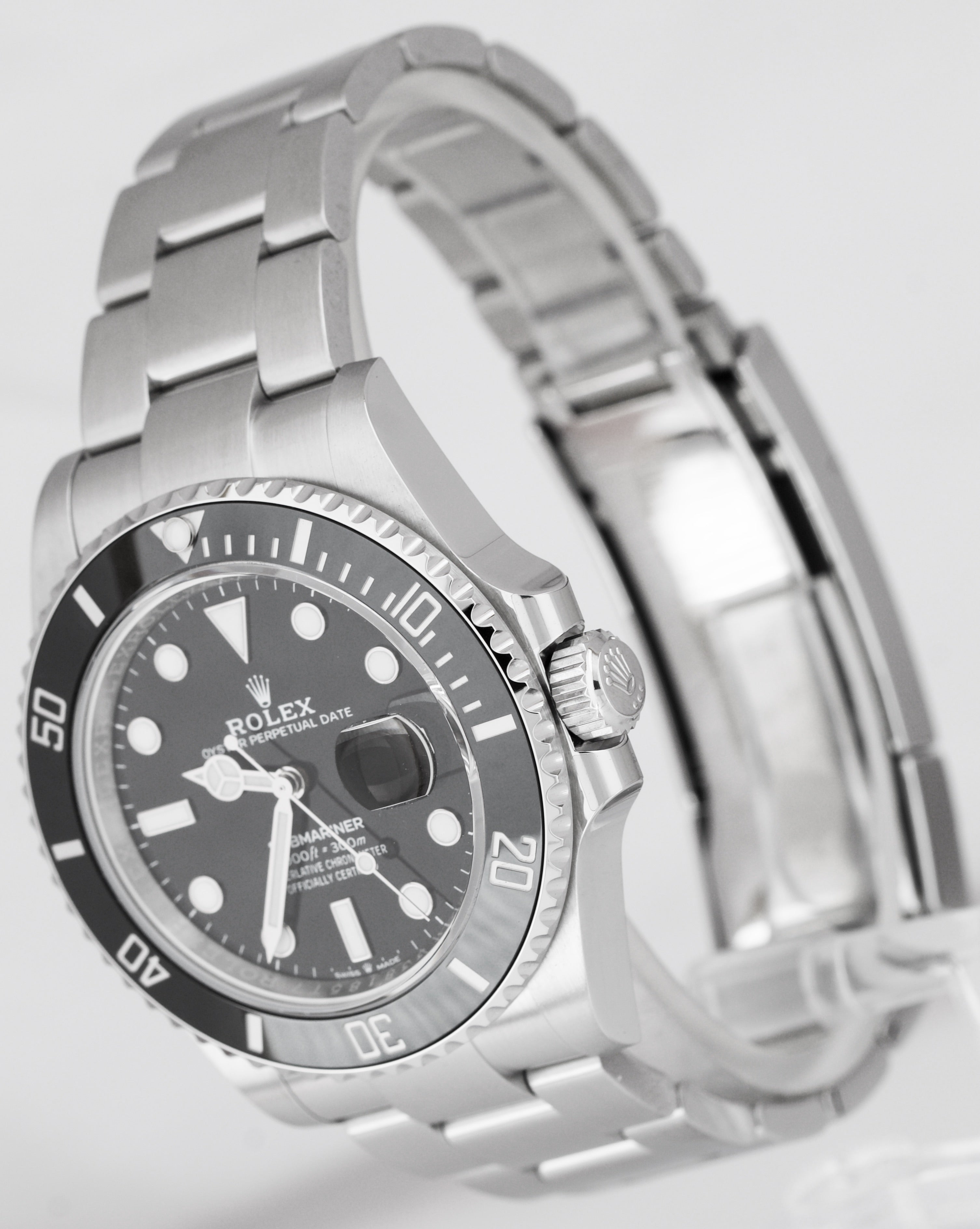 NEW APRIL 2022 Rolex Submariner 41mm Date Steel Black Ceramic Watch 126610 LN