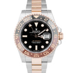 NEW APR. 2022 Rolex GMT-Master II Two-Tone Root Beer Rose 40mm Watch 126711 CHNR