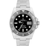 NEW MARCH 2022 Rolex Submariner 41mm Date Steel Black Ceramic Watch 126610 LN