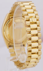 Rolex Day-Date President Ivory Roman Pyramid 36mm 18K Yellow Gold Watch 18038