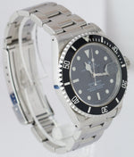 Rolex Submariner Date 40mm Black Dial SWISS MADE Stainless Steel Watch 16610