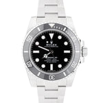 MAY 2019 UNPOLISHED Rolex Submariner No-Date Stainless Steel 40mm Watch 114060