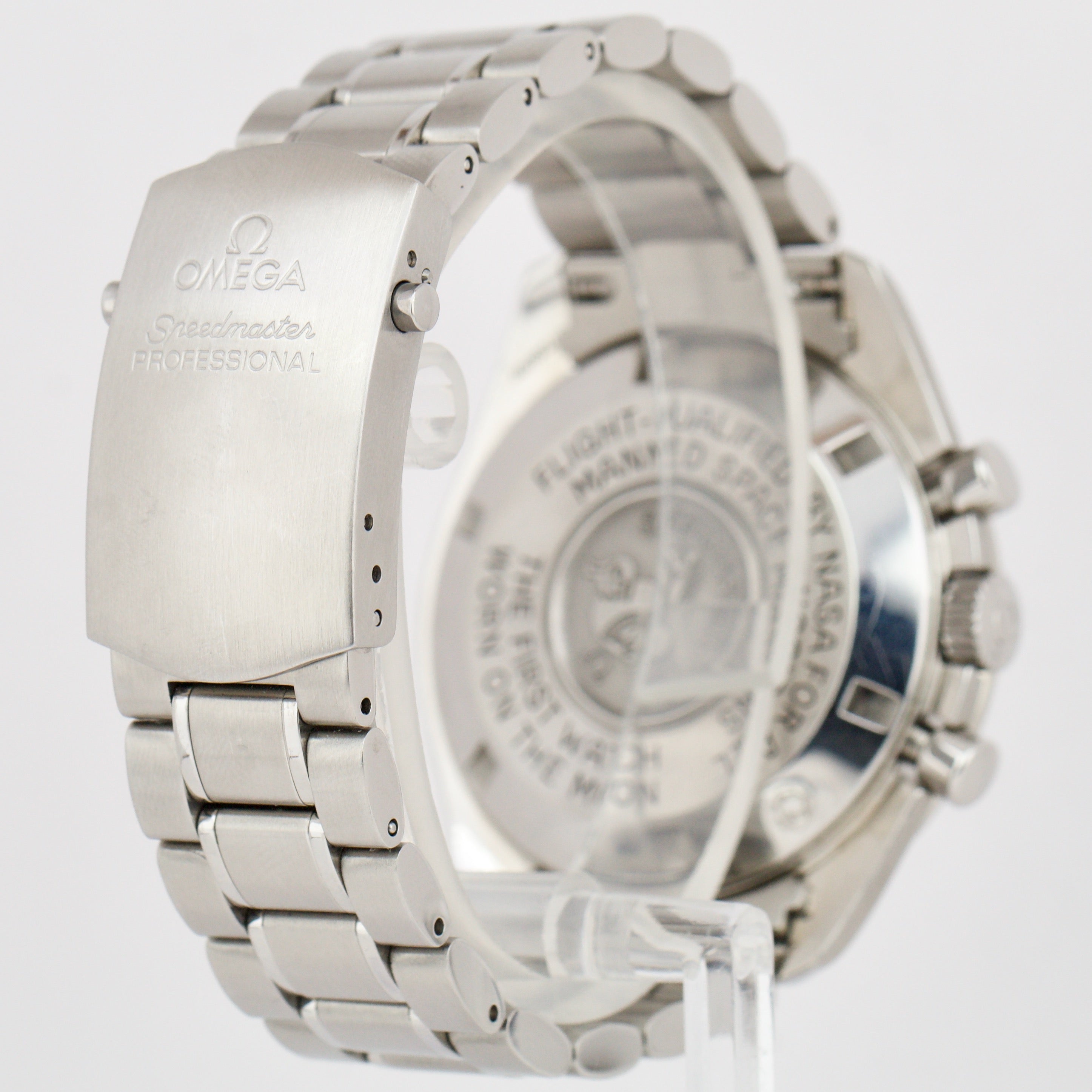 Omega Speedmaster Moonwatch Black 42mm Chronograph Steel Watch 3570.50.00