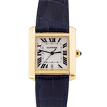 Cartier Tank Francaise W5000156 1840 18K Yellow Gold 28x32mm Automatic Watch