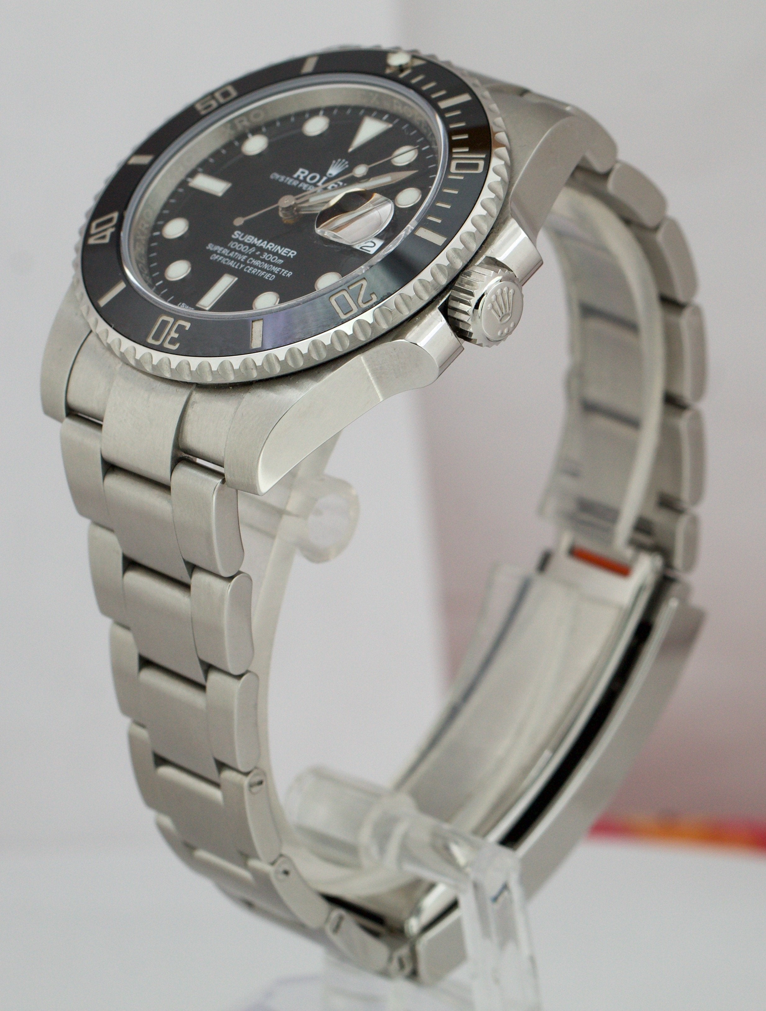 2020 Rolex Submariner Date 40mm Stainless Black Ceramic 116610 LN B+P Watch