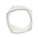 Tiffany & Co. Frank Gehry Torque Ring Band in 925 Sterling Silver with Pouch | Size