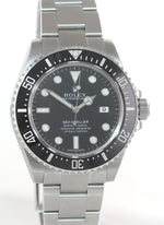 MINT Rolex Sea-Dweller Black Ceramic 116600 Steel SDK Watch Box
