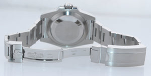 PAPERS Rolex Submariner No-Date 114060 Steel Black Ceramic Dive 40mm Watch Box