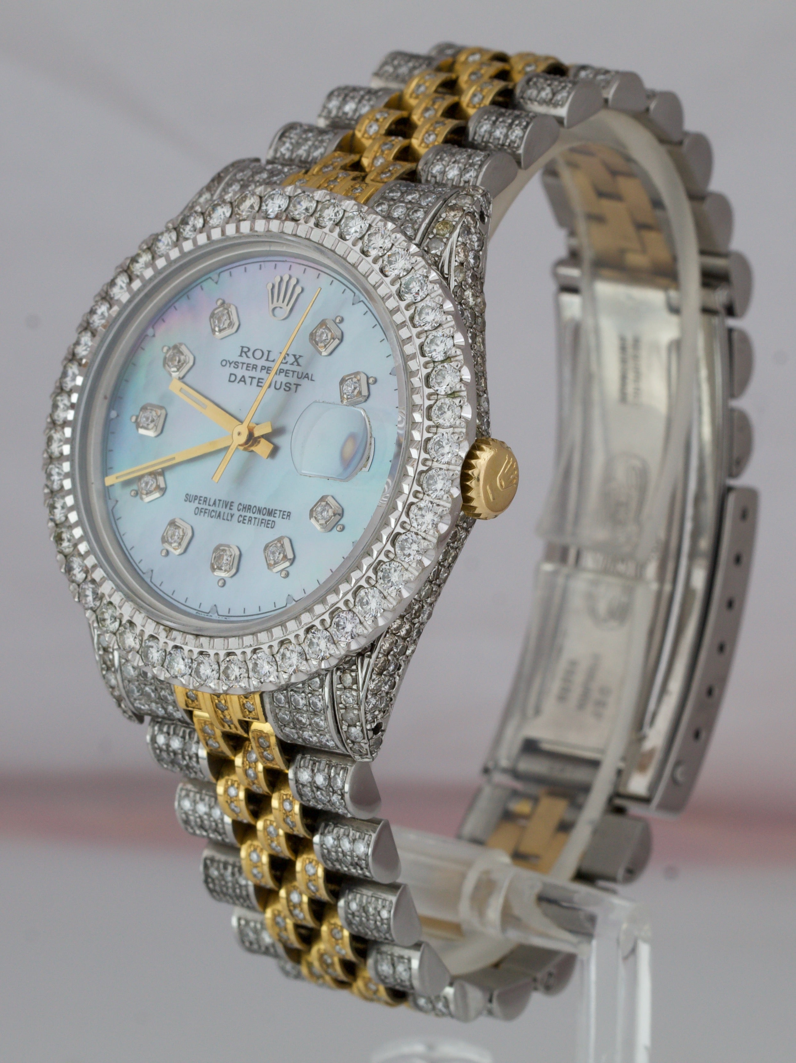 36mm two tone fully bustdown Clearance