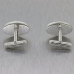 Tiffany & Co. Sterling Silver Oval Cufflinks