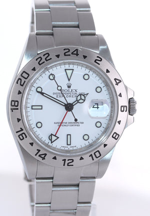 2013 ENGRAVED REHAUT Rolex Explorer II 16570 Polar 3186 Watch Box Random Serial