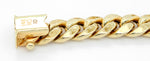 Modern Curb Link Chain 26" Necklace in 14k Yellow Gold | 41.1g | 7mm